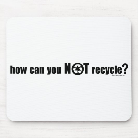 Tapis De Souris Pas recycler ? (Devant)