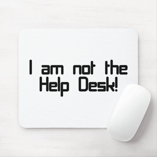 Tapis De Souris Pas service SVP (Avec souris)