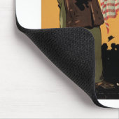 Tapis De Souris Pas seulement des Casquettes éteints au drapeau (Coin)