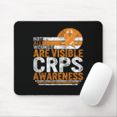 Tapis De Souris Pas toutes les blessures Visible Complex Syndr de (Avec souris)