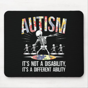 Tapis De Souris Pas un handicap, c'est une capacité différente Aut