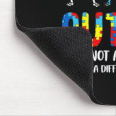 Tapis De Souris Pas un handicap C'est une capacité différente Auti (Coin)