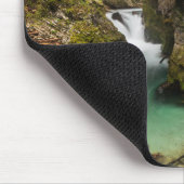 Tapis De Souris Passage couvert en bois par le canyon de gorge de (Coin)