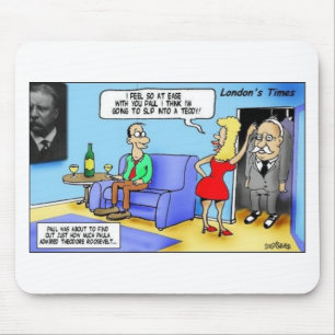 Tapis De Souris Passez Dans Une Teddy..Roosevelt Drôle Cadeaux Mug