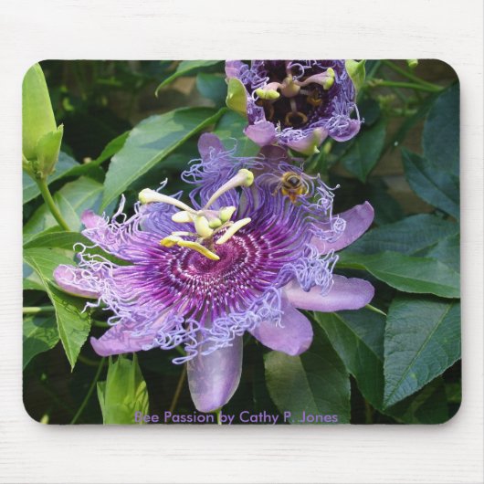 Tapis De Souris Passion d'abeille (Devant)