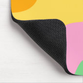 Tapis De Souris Pastel Abstrait PatternPastel Abstrait Motif (Coin)