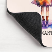 Tapis De Souris Pastel Cute Witch Girl - Halloween esthétique (2) (Coin)