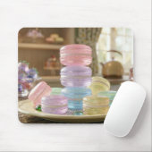 Tapis De Souris Pastel Glass Macaron Cookies   (Avec souris)
