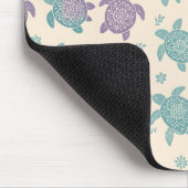 Tapis De Souris Pastel Mandala Turtle Pattern (Coin)