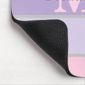 Tapis De Souris pastel rose et violet iPhone / coque ipad (Coin)