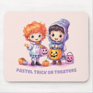 Tapis De Souris Pastel Trick ou Traitements