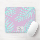 Tapis De Souris Pastel tropical | Mousepad personnalisé (Avec souris)