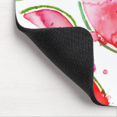 Tapis De Souris Pastèque à l'aquarelle 1 (Coin)