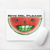 Tapis De Souris Pastèque Bite Me (Avec souris)