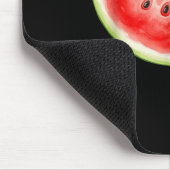 Tapis De Souris Pastèque Été Aquarelle Fruit Tranches Juteux (Coin)