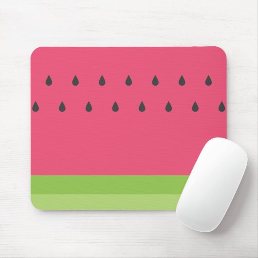 Tapis De Souris Pastèque Mousepad d'été (Avec souris)