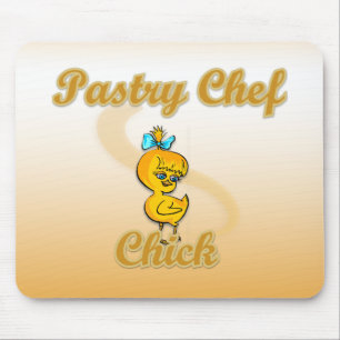 Tapis De Souris Pastry Chef Chick