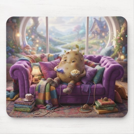 Tapis De Souris Patate de canapé (Devant)