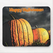 Tapis De Souris Patch Citrouille Halloween (Devant)