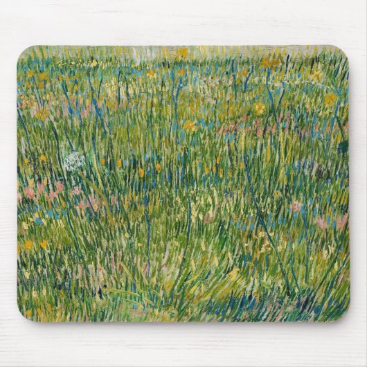 Tapis De Souris Patch d'herbe | Vincent van Gogh (Devant)