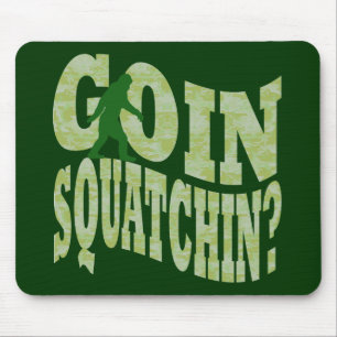 Tapis De Souris Patchine ? texte & camo vert