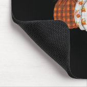 Tapis De Souris Patchwork de la saison des citrouilles Thanksgivin (Coin)
