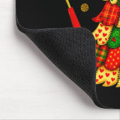 Tapis De Souris Patchwork de sapin de Noël Couture Quilter Broderi (Coin)