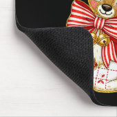 Tapis De Souris Patchwork Reindeer Preppy Girly Christmas Xmas Hol (Coin)