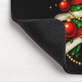 Tapis De Souris Patchwork Xmas Merry Christmas Tree Coquette Leopa (Coin)