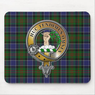 Tapis De Souris Paterson Tartan & Badge