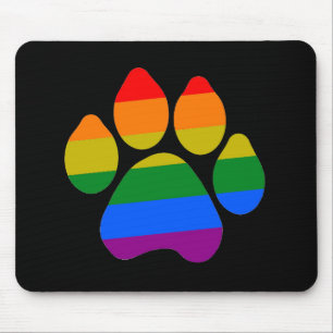 Tapis De Souris Pâtes arc-en-ciel Mousepad