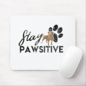 Tapis De Souris Pâtes de chien mignonnes rester Secourt provocatri (Avec souris)