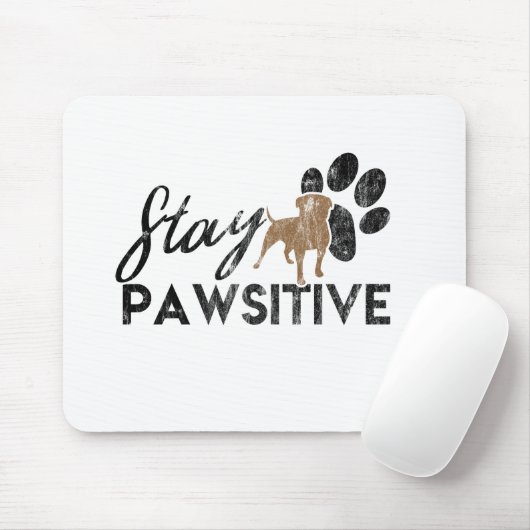 Tapis De Souris Pâtes de chien mignonnes rester Secourt provocatri (Avec souris)