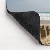 Tapis De Souris Pâtés de sable de Mousepad de golden retriever (Coin)