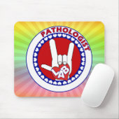 TAPIS DE SOURIS PATHOLOGIST ROUND LOGO ASL (Avec souris)