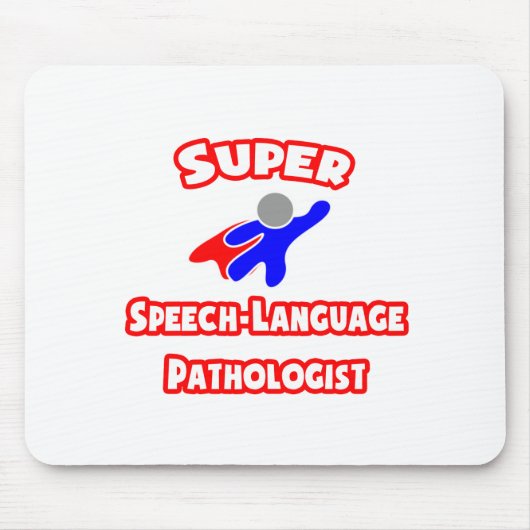 Tapis De Souris Pathologiste de la langue vocale (Devant)