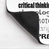 Tapis De Souris Pathologiste de langue de la parole (Coin)