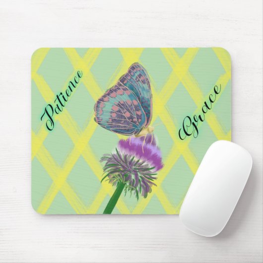 Tapis De Souris patience et grâce (Avec souris)