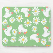 Tapis De Souris Patinage à rouleaux de patinage à fleurs Motif Ver (Devant)