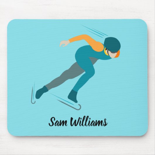 Tapis De Souris Patinage de vitesse (Devant)