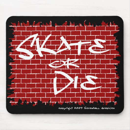 Tapis De Souris Patinage Ou Mousepad (Devant)