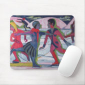 Tapis De Souris Patineurs de glace (Avec souris)