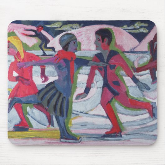Tapis De Souris Patineurs de glace (Devant)