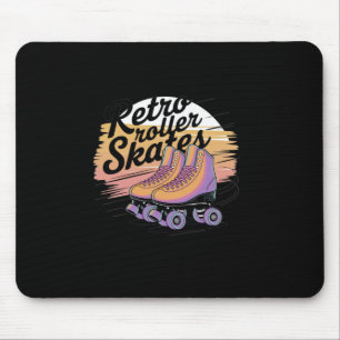 Tapis De Souris Patins à roulettes rétro - Autocollant Vibes 80s7