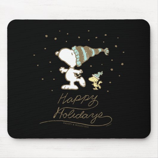Tapis De Souris Patins d'hiver Peanuts (Devant)