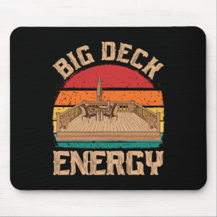 Tapis De Souris Patio Big Deck Energie Grill Viande Extérieure Bar