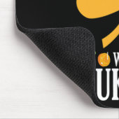 Tapis De Souris Patricks Jour quatre Leucémie de trèfle de trèfle (Coin)