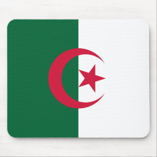 Tapis De Souris Patriotic Algerian Flag