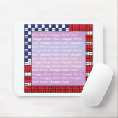 Tapis De Souris Patriotique (Avec souris)