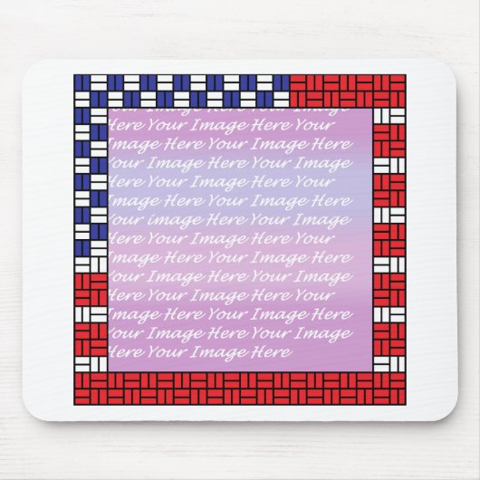 Tapis De Souris Patriotique (Devant)